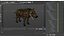African Mammals Rigged for Cinema 4D Collection 2 3D model
