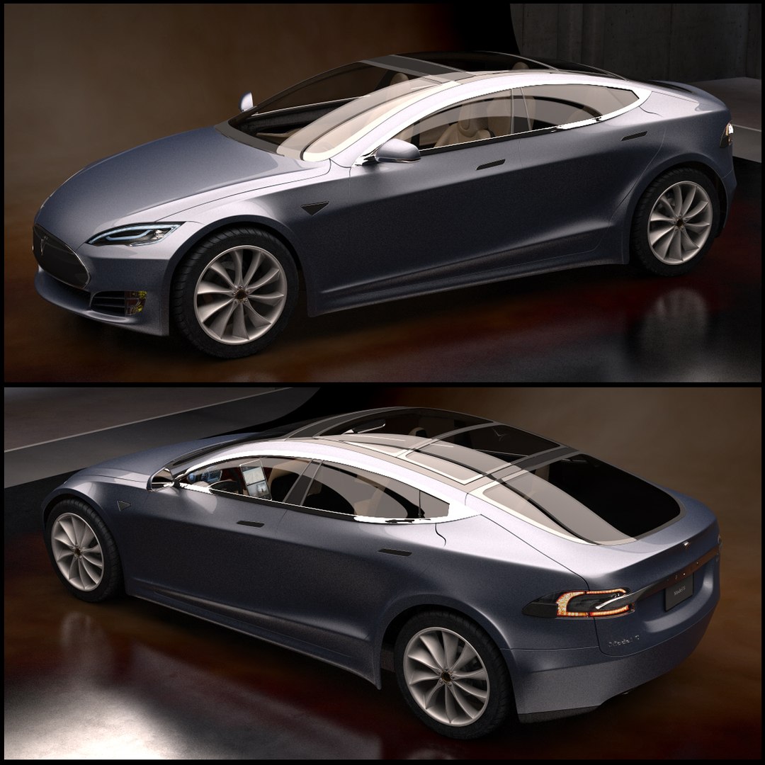 3D tesla s - TurboSquid 1444119