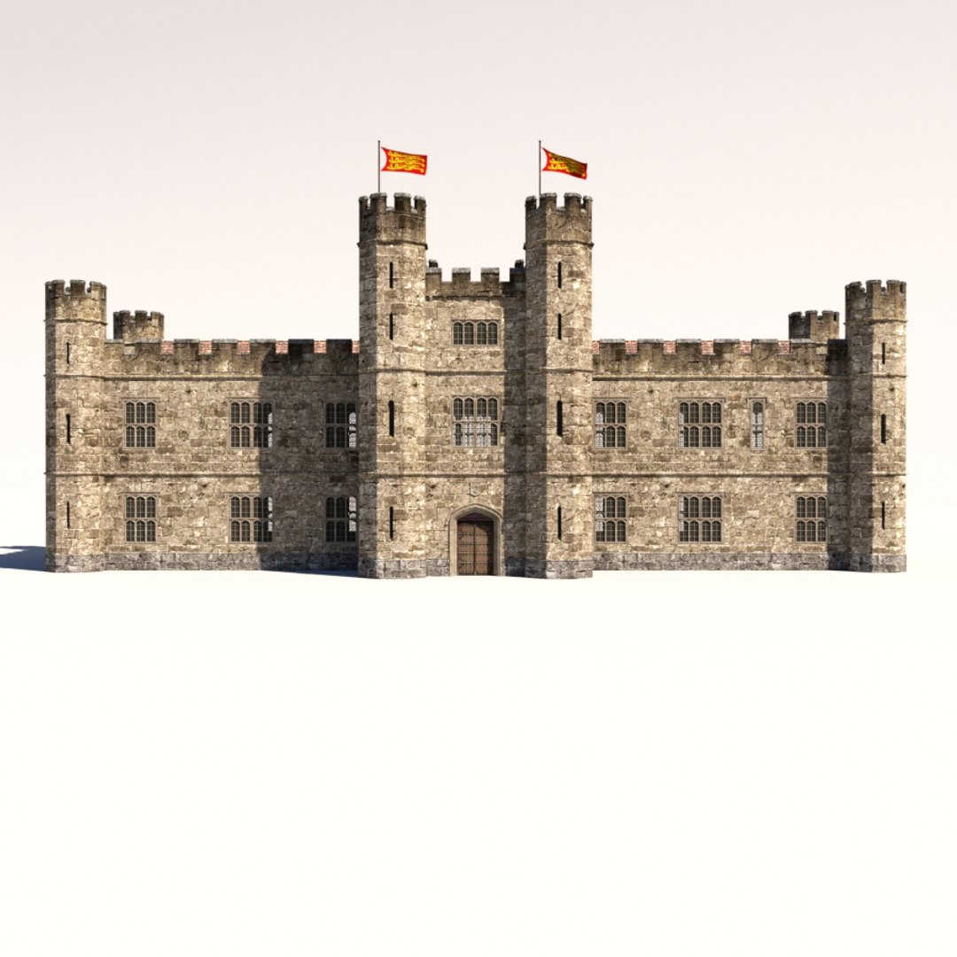 Leeds Castle 3d Obj