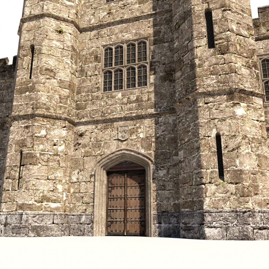 Leeds Castle 3d Obj