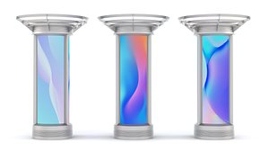 3D Digital Billboard model