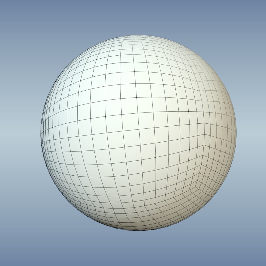 Quads Sphere 3ds Free