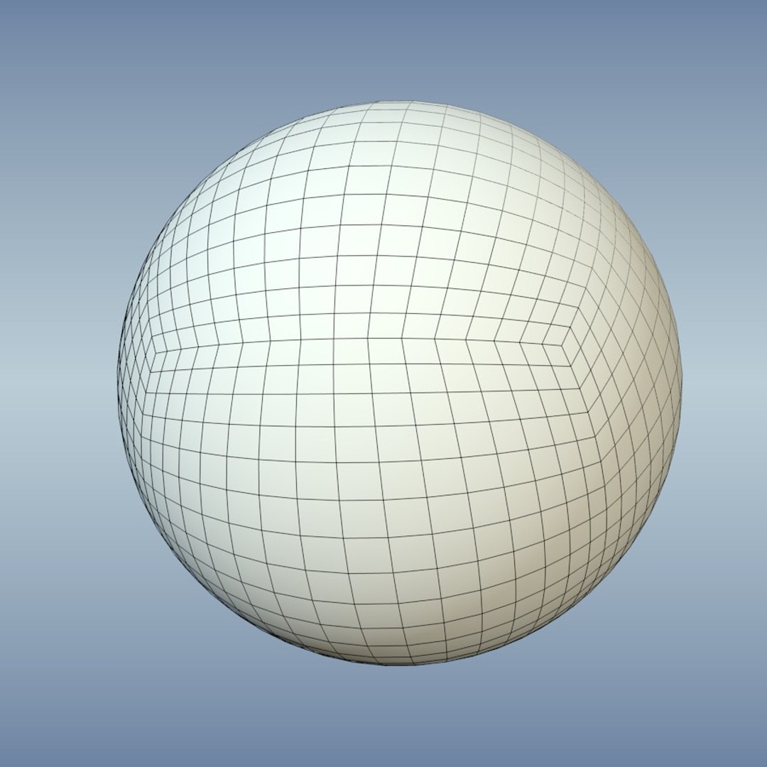 Quads Sphere 3ds Free