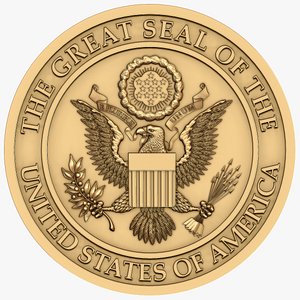 Great Seal of the United States model