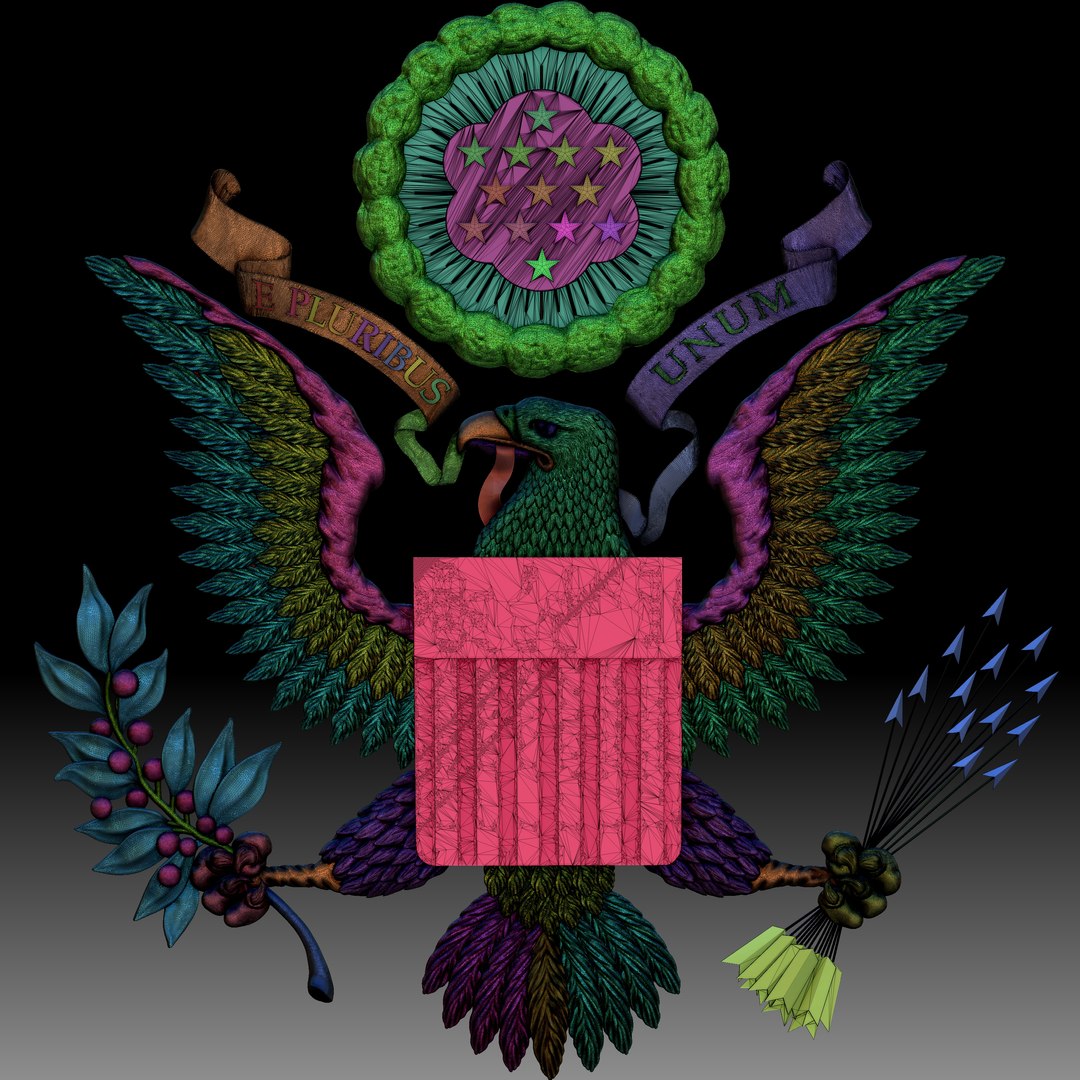 Great Seal of the United States model https://p.turbosquid.com/ts-thumb/7n/45Wbev/PU/wireframe2/jpg/1723723537/1920x1080/fit_q87/40b12ee520d458a1616c57b59db5e9bc274a2b1f/wireframe2.jpg