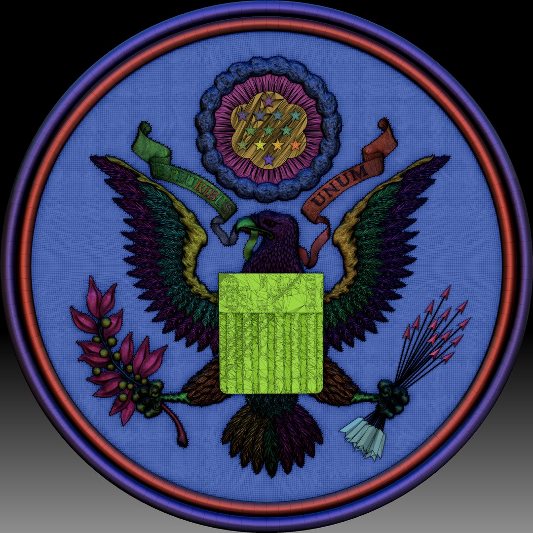 Great Seal of the United States model https://p.turbosquid.com/ts-thumb/7n/45Wbev/Ri/wireframe3/jpg/1723723434/1920x1080/fit_q87/635146228162fc72602e327e1c3aff8bd9d6d337/wireframe3.jpg