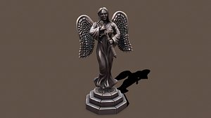 Statue woman keeper