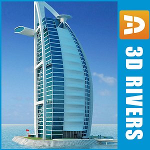 3d burj al arab