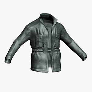 leather jacket 3D model