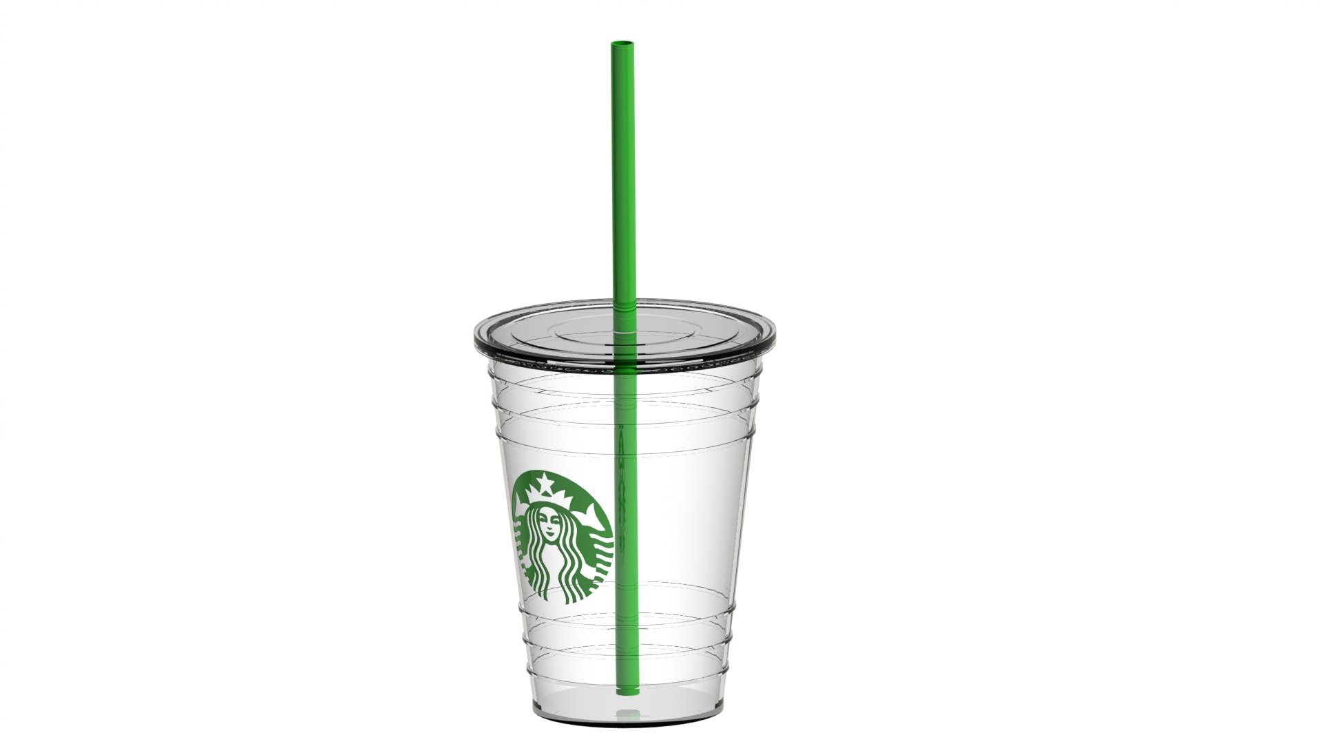 3D model Starbucks coffee cup with flat lid - TurboSquid 1963005