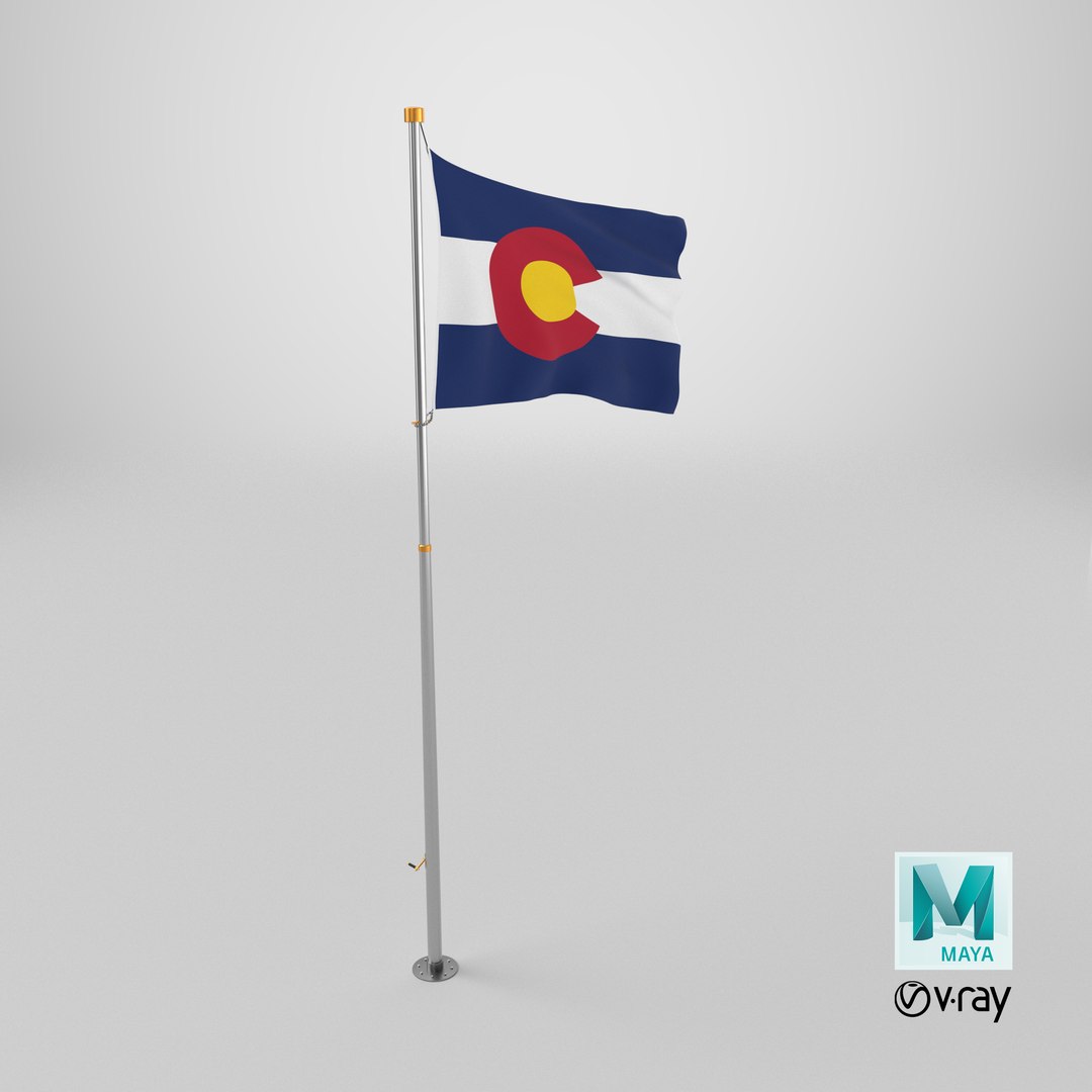 3D model Pole Flag Colorado https://p.turbosquid.com/ts-thumb/7n/Q9o2hH/4w/stemcell_maya_vray_render/png/1724920078/1920x1080/fit_q87/7ea20ebce0ac2ab2eec8086db67e2bef60fb8aa4/stemcell_maya_vray_render.jpg