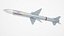 3D rim-162 sea sparrow missile