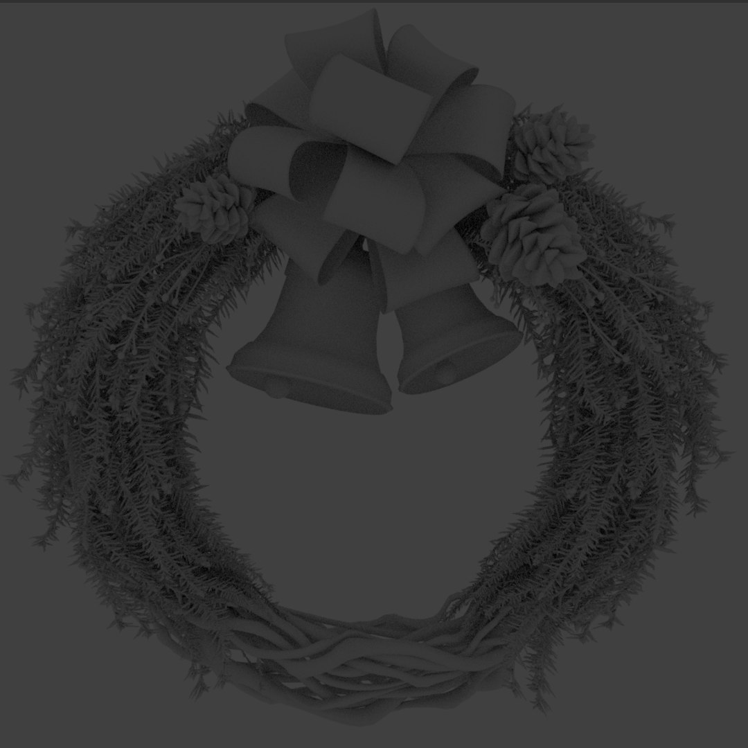 christmas decoration wreath included 3D https://p.turbosquid.com/ts-thumb/7n/Wh2ygE/8isOSFC5/christmas_wreath_03pr/png/1544744063/1920x1080/fit_q87/6bdffc533f6764c1424b43d4cc473a230e1688cb/christmas_wreath_03pr.jpg