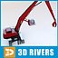 Crawler crane 01 by 3DRivers