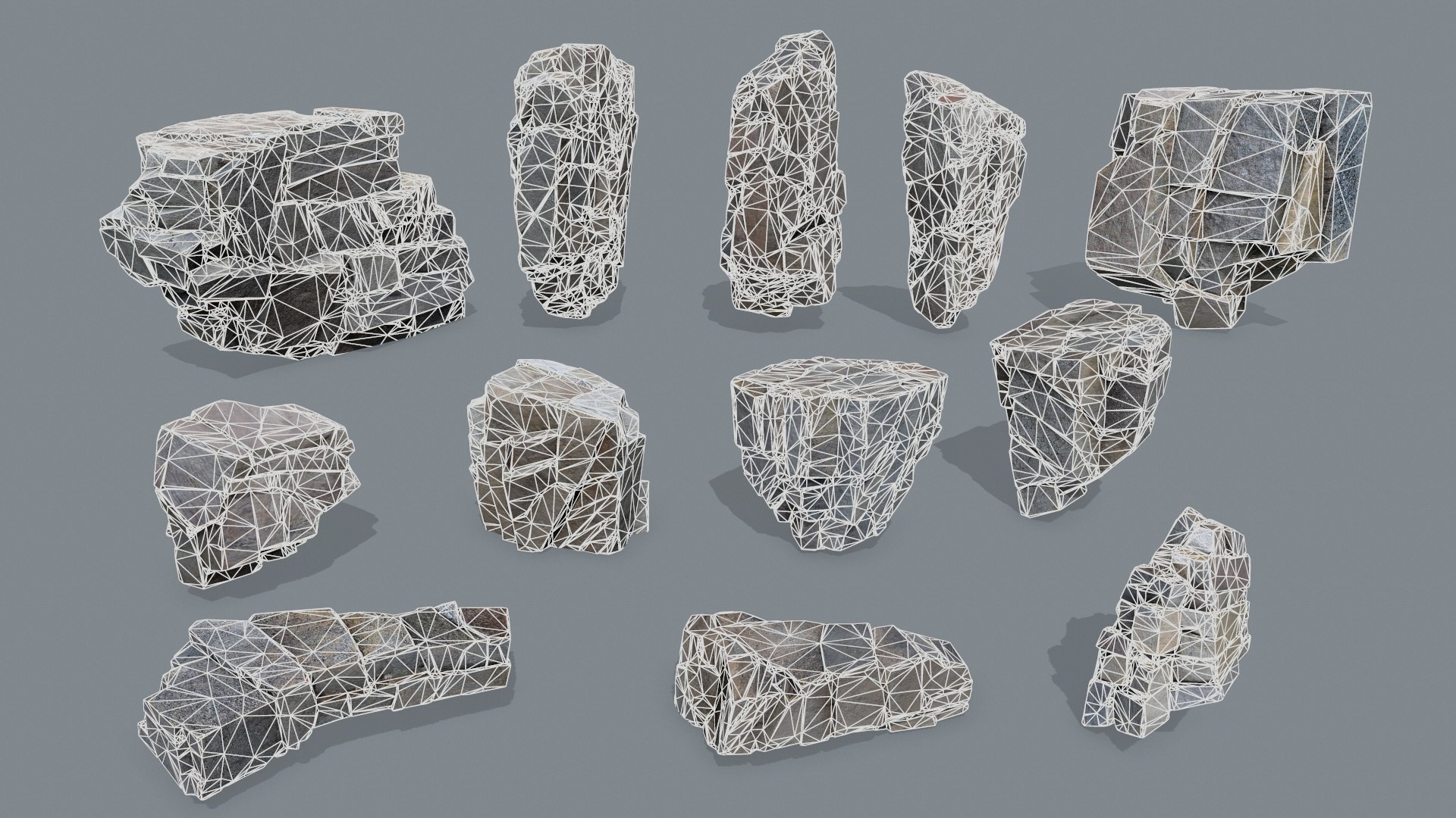 Cliff Rocks 3D - TurboSquid 2282741