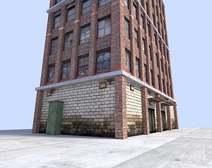 low poly bulding