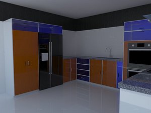 3dsmax kitchen design