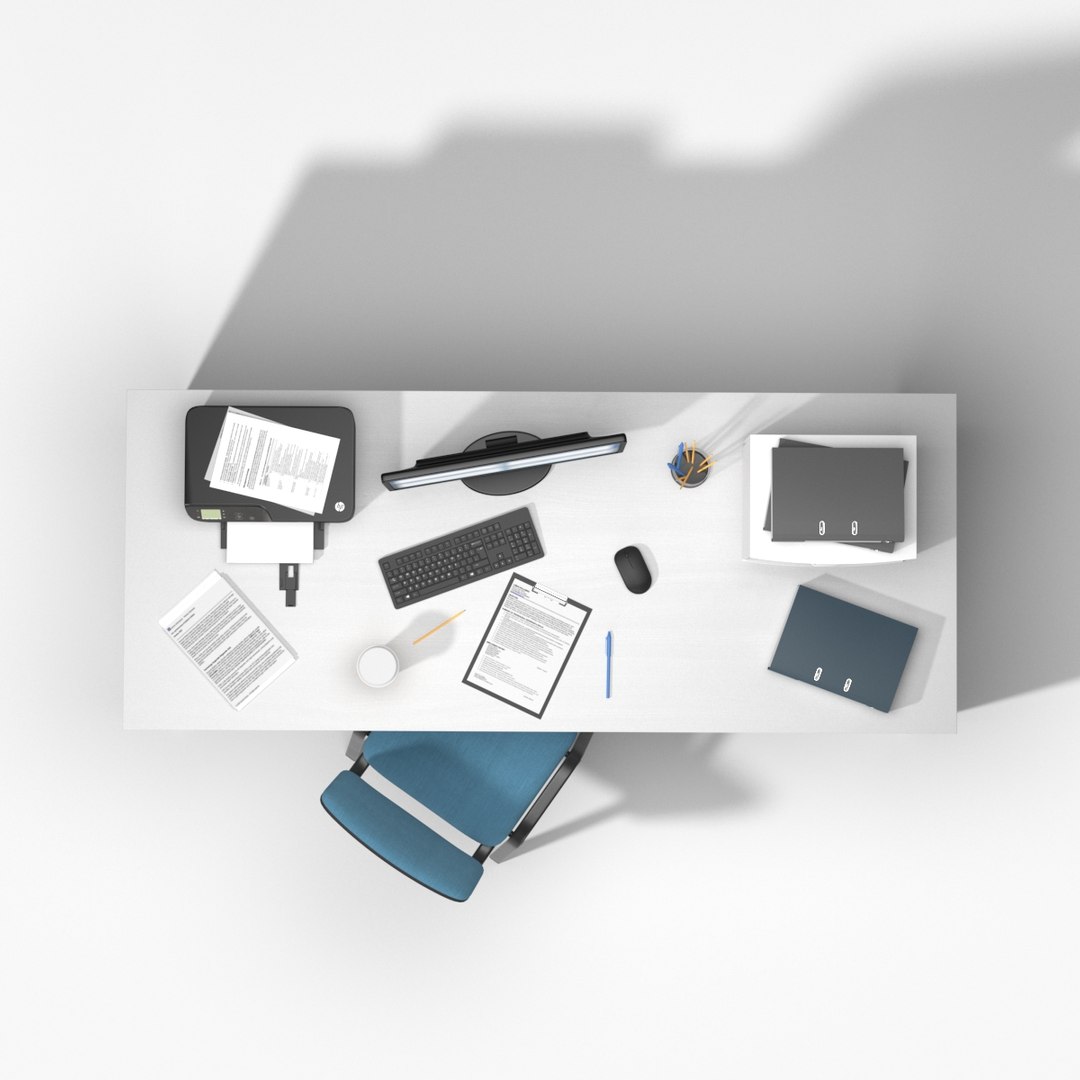 3D office table items model https://p.turbosquid.com/ts-thumb/7n/hZ254T/5HDQA1fP/office_set_05/jpg/1504294244/1920x1080/fit_q87/2d4fd0b342e0df873cd4bb97ccf50beedc90027f/office_set_05.jpg