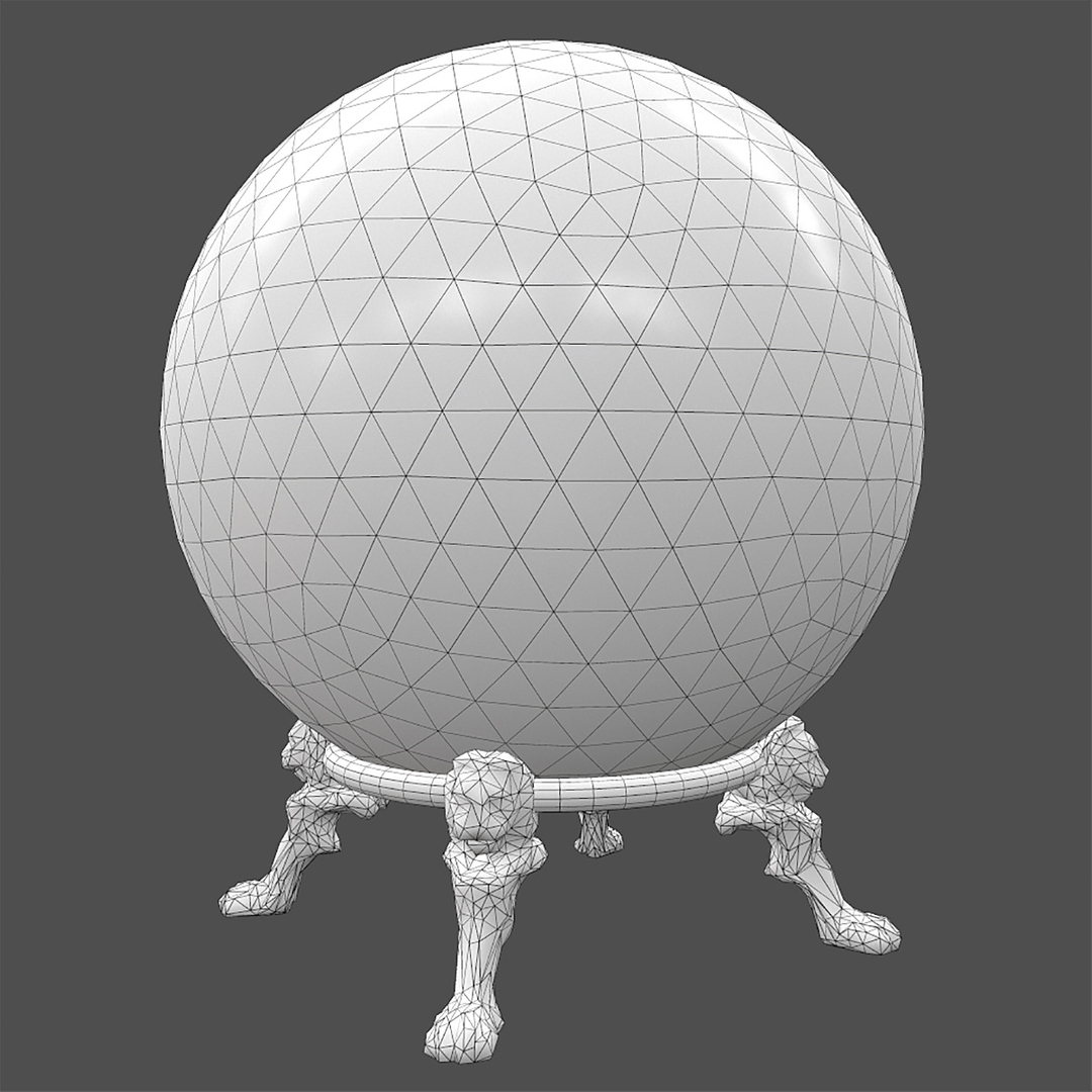 fortune teller crystal ball 3d 3ds
