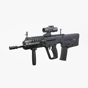 3D iwi tavor x95 model