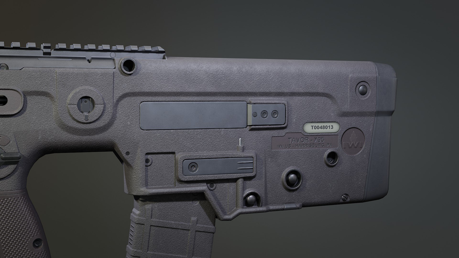 3D iwi tavor x95 model https://p.turbosquid.com/ts-thumb/7n/kouJHZ/rDLIUn7o/s11/jpg/1582122682/1920x1080/fit_q87/31c9f1107abbac91a5e5f087dd5e5280993d75e5/s11.jpg