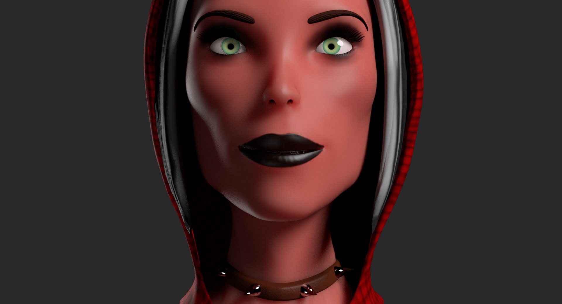 3d Evil Woman Character Model Turbosquid 1289348