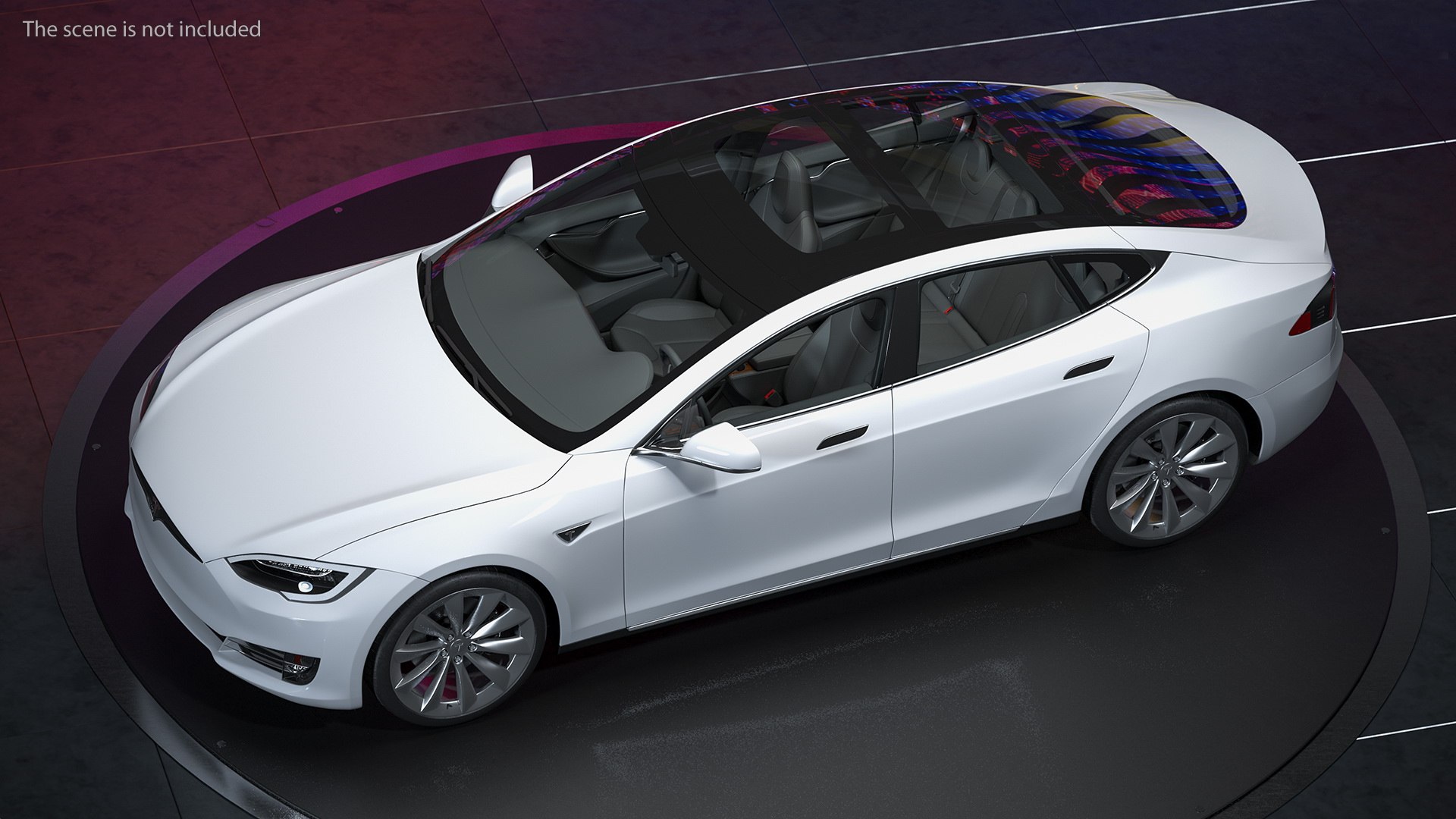 3D tesla s p100d 2017 model - TurboSquid 1154223