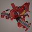 fantasy flying vehicle - 3d model