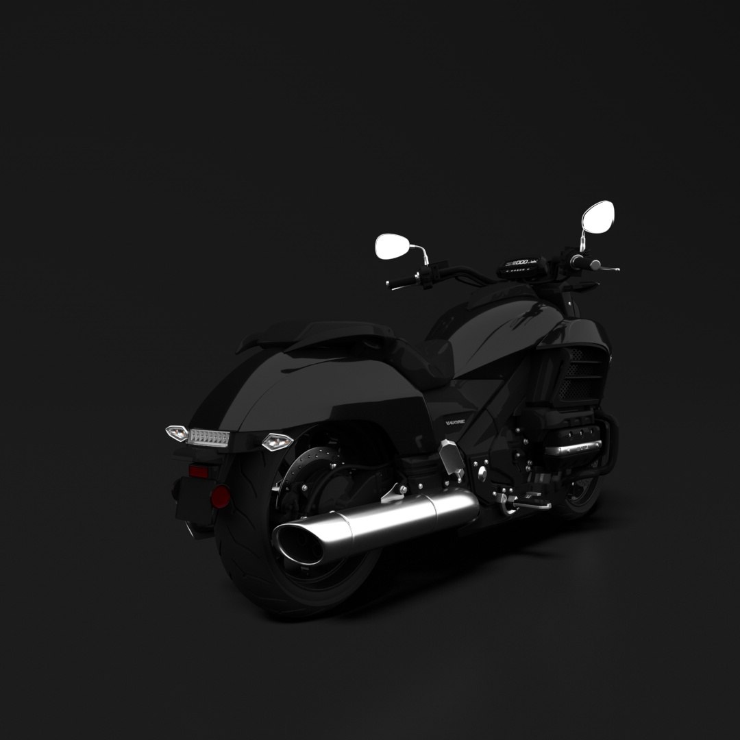 3D Honda Gold Wing Valkyrie - TurboSquid 2340122