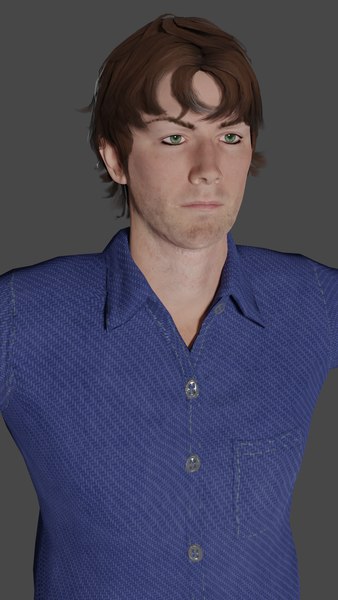 Man arsen low-poly ready 3D - TurboSquid 1563091