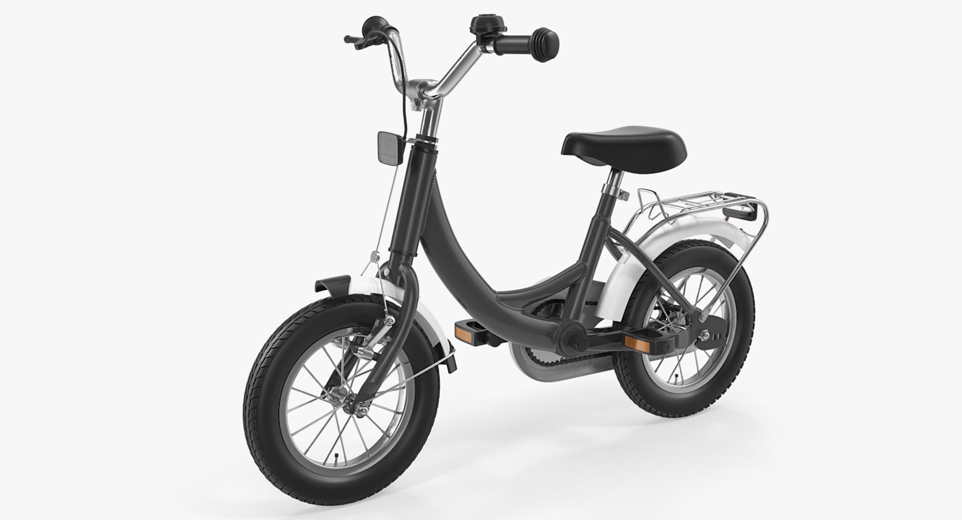 Kids Bike 3D model preview