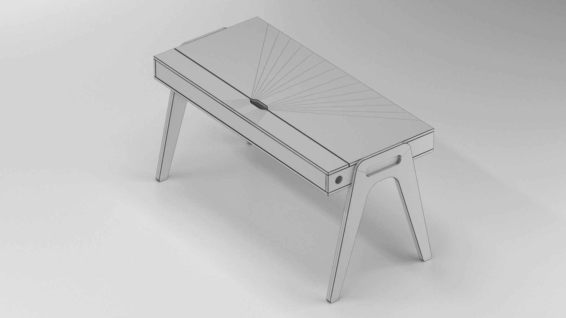 3D Plywood Table Model TurboSquid 1973060