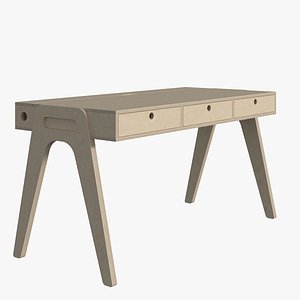 3D Plywood table model