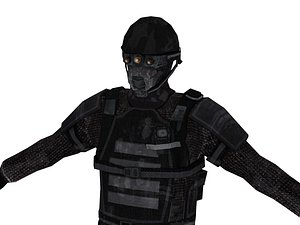 3d next-gen soldier model