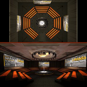Hotel Meeting Room 18 3D model