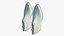 Scarpe stringate in pelle realistiche marroni
