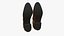Scarpe stringate in pelle realistiche marroni