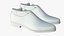 Scarpe stringate in pelle realistiche marroni
