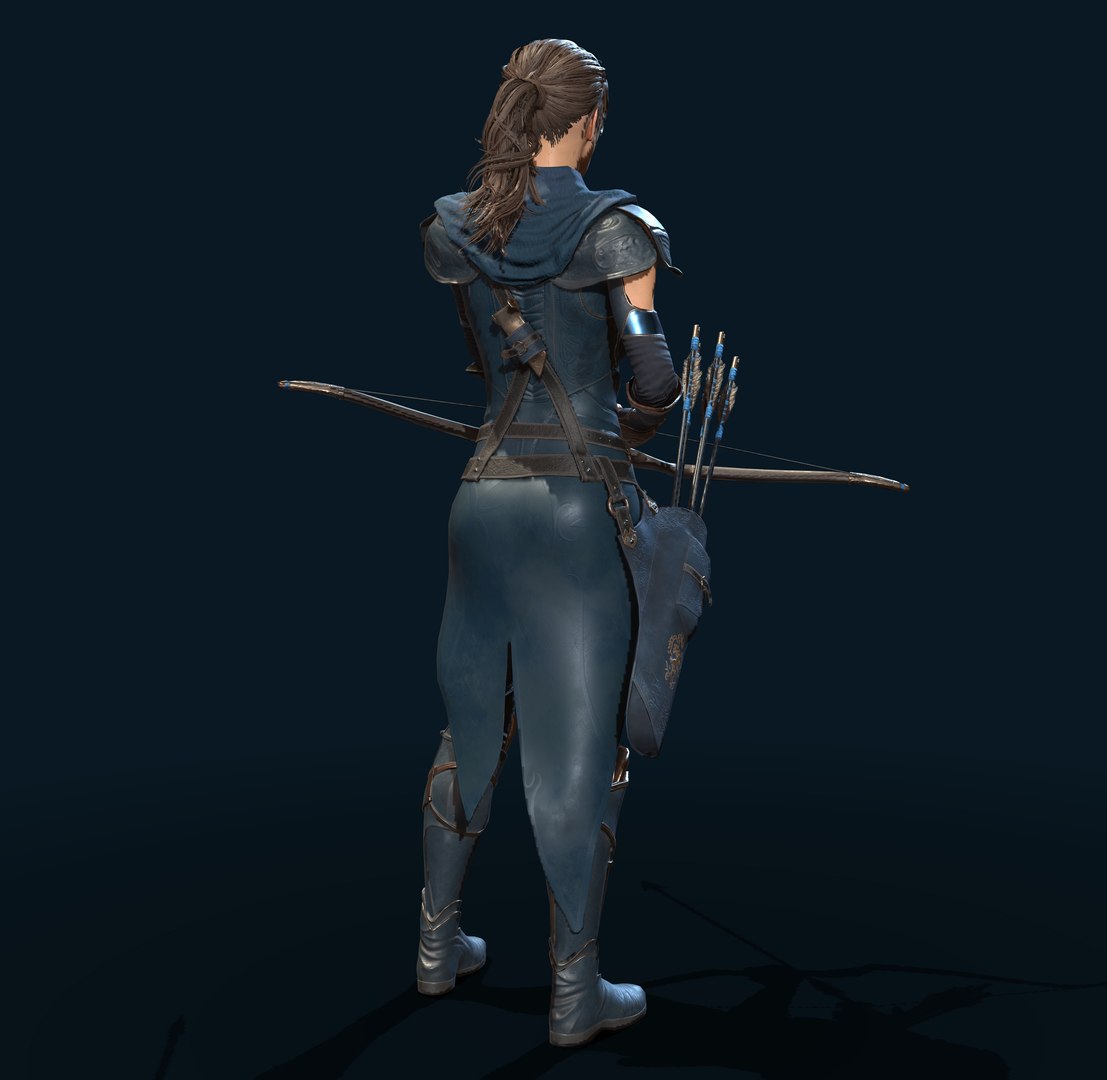 FemaleArcher model https://p.turbosquid.com/ts-thumb/7o/Cz3aRm/YH/4/jpg/1725179905/1920x1080/fit_q87/06f2d49de600b1c8ef995d5753c5b0674d9f0b75/4.jpg