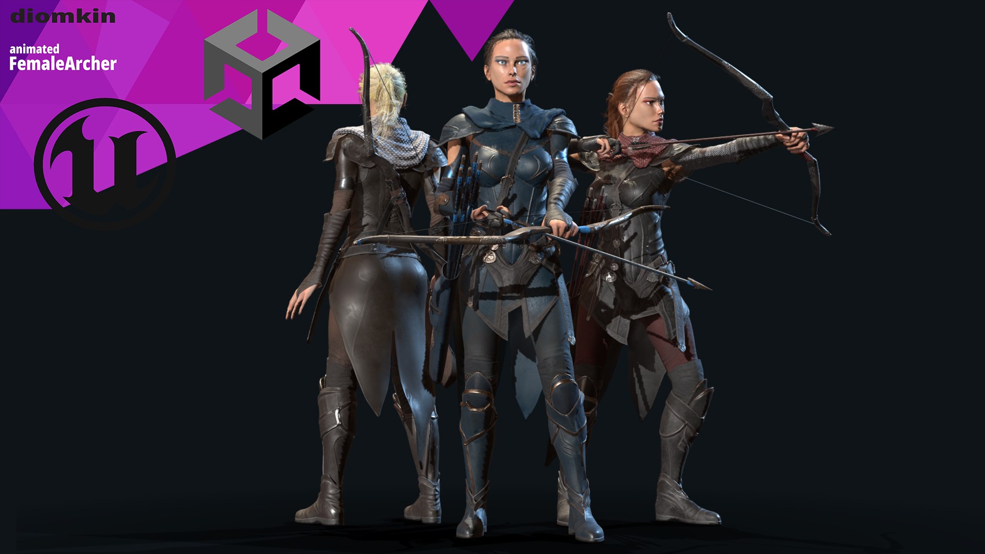 FemaleArcher model https://p.turbosquid.com/ts-thumb/7o/Cz3aRm/a1/01/jpg/1725179953/1920x1080/fit_q87/204bfa5bf4bd356c7154e757e952e980f8ce0fe4/01.jpg