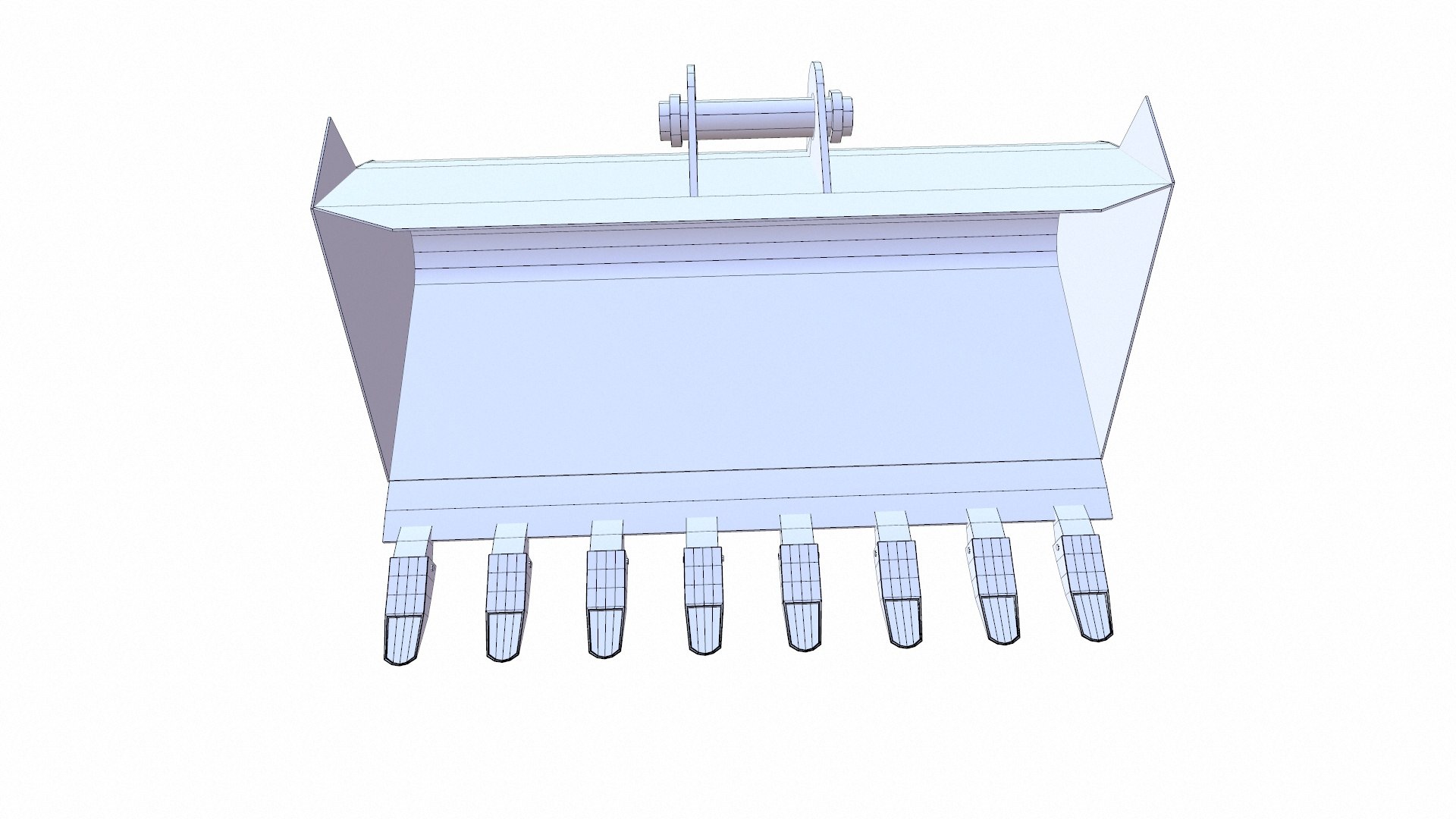 3D Loader Bucket - TurboSquid 2305142