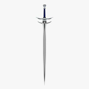 Medieval Sword L1776 3D model