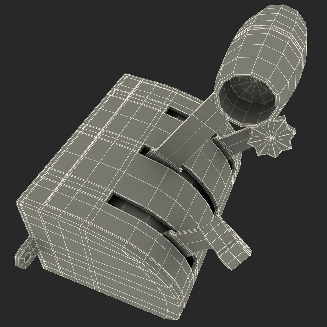 Single Engine Throttle 3d Model