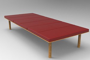 3D Bilgola Daybed model
