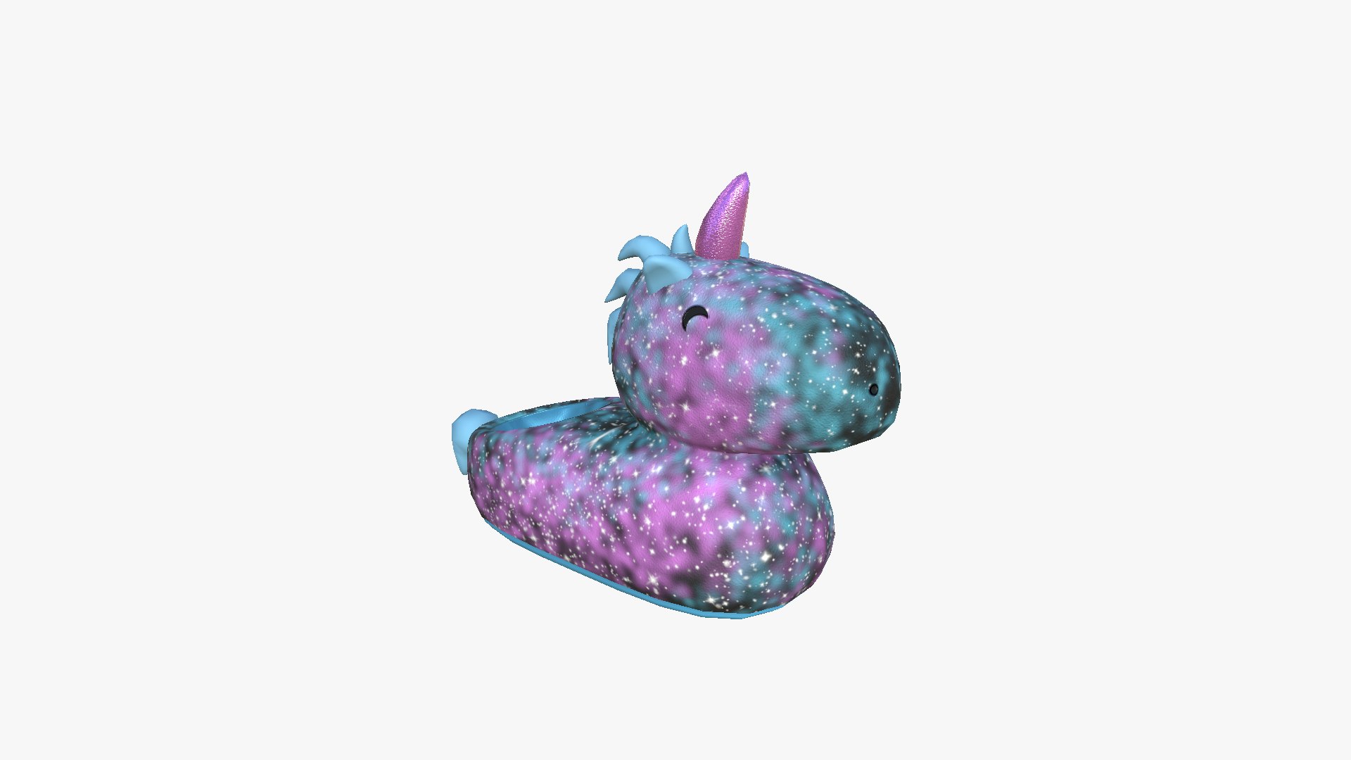 Cosmic Galaxy Unicorn Slippers