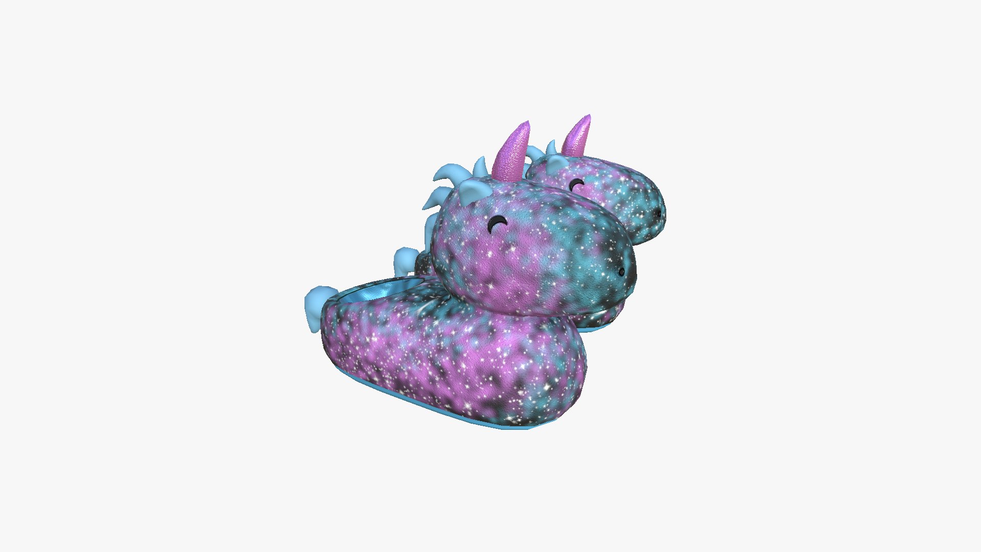 Cosmic Galaxy Unicorn Slippers main image 1