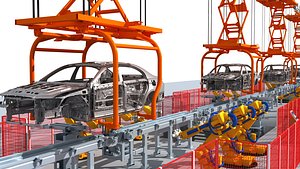Automobile production line