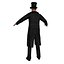 3d model of rigged wild west undertaker