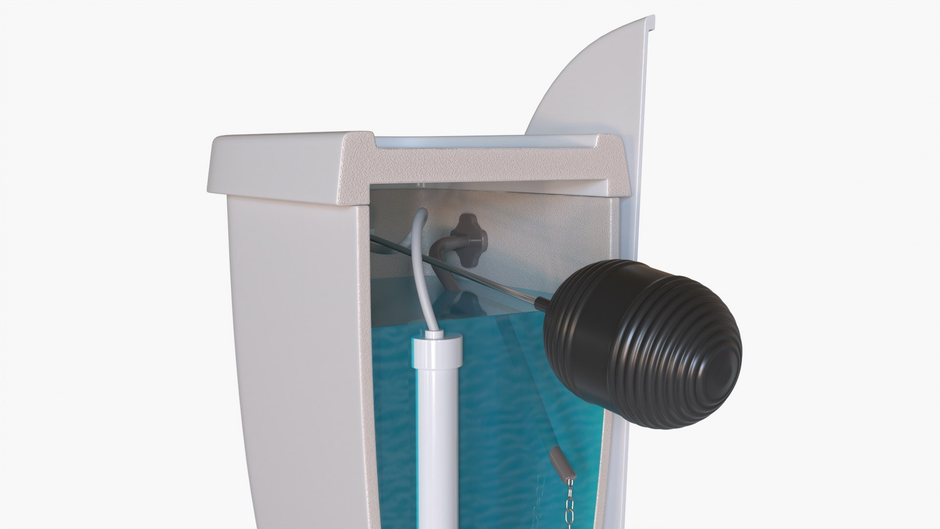 3D Toilet Cross Section Model - TurboSquid 2328256