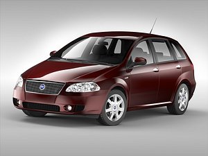 - fiat car 3D